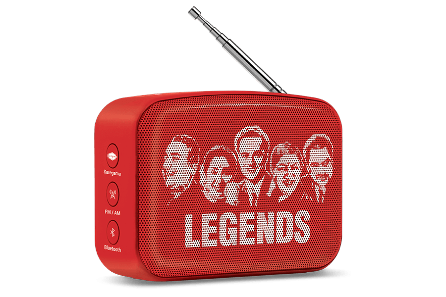 Saregama Carvaan mini Songs of Legends in digital audio player