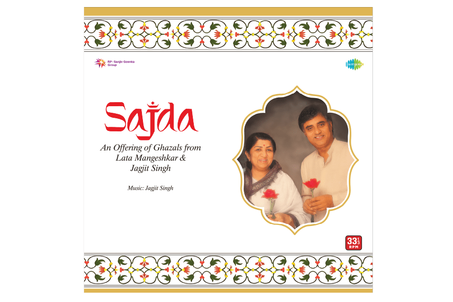 Sajda An Offering Of Ghazals From Lata Mangeshkar & Jagjit Singh (1991)(set of 2 records)