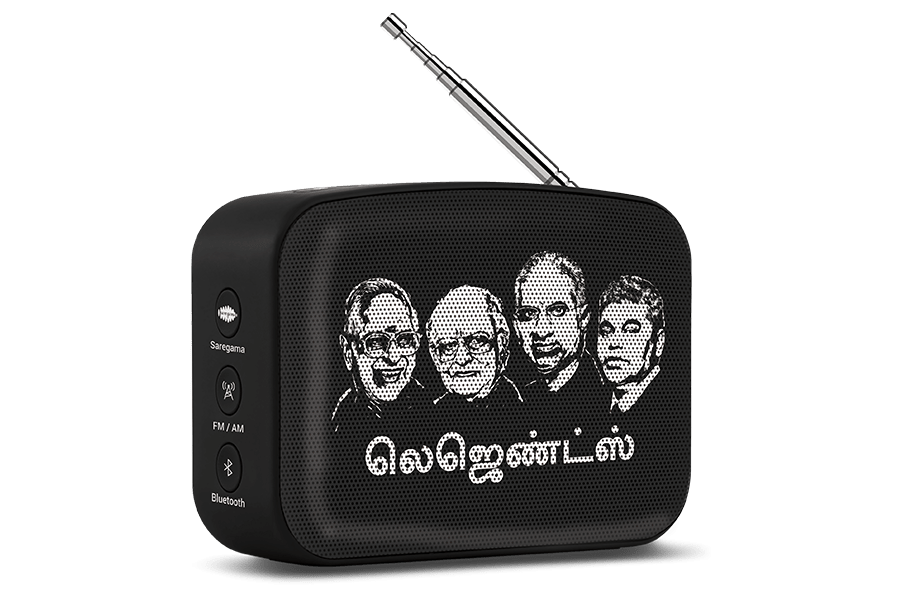 Carvaan Mini Legends Tamil - Moonlight Black 
